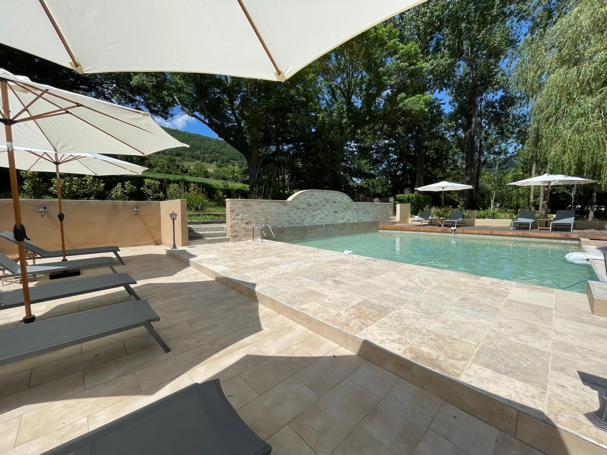 Les Terrasses Du Durzon Hotell Nant Exteriör bild